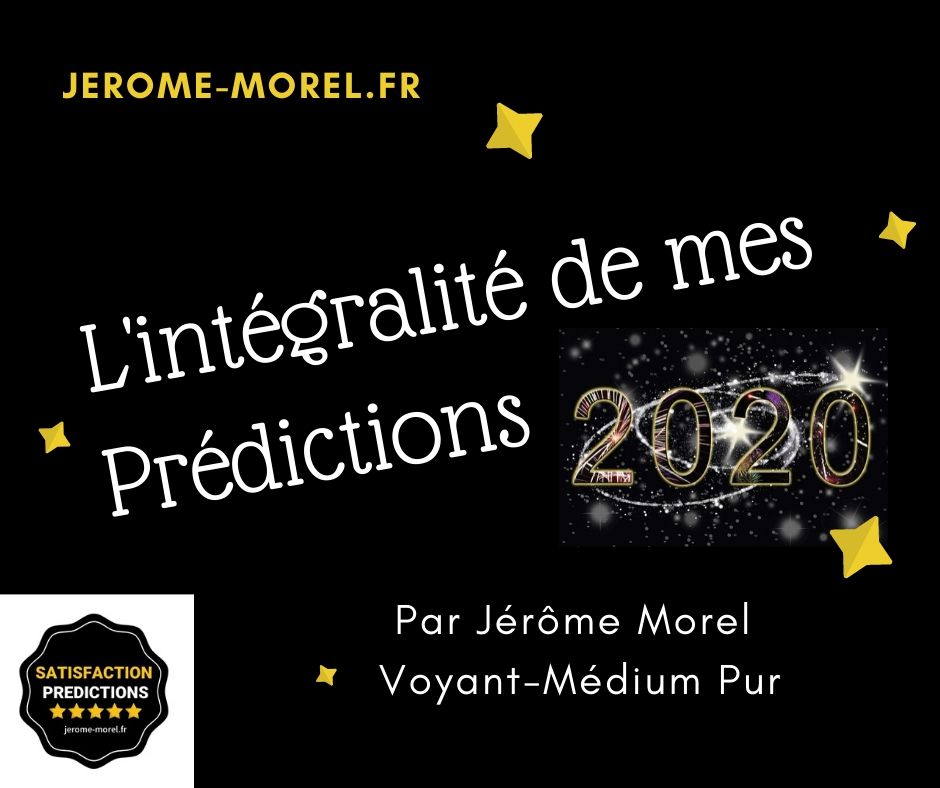 Intégralité des prédictions voyance pour 2020